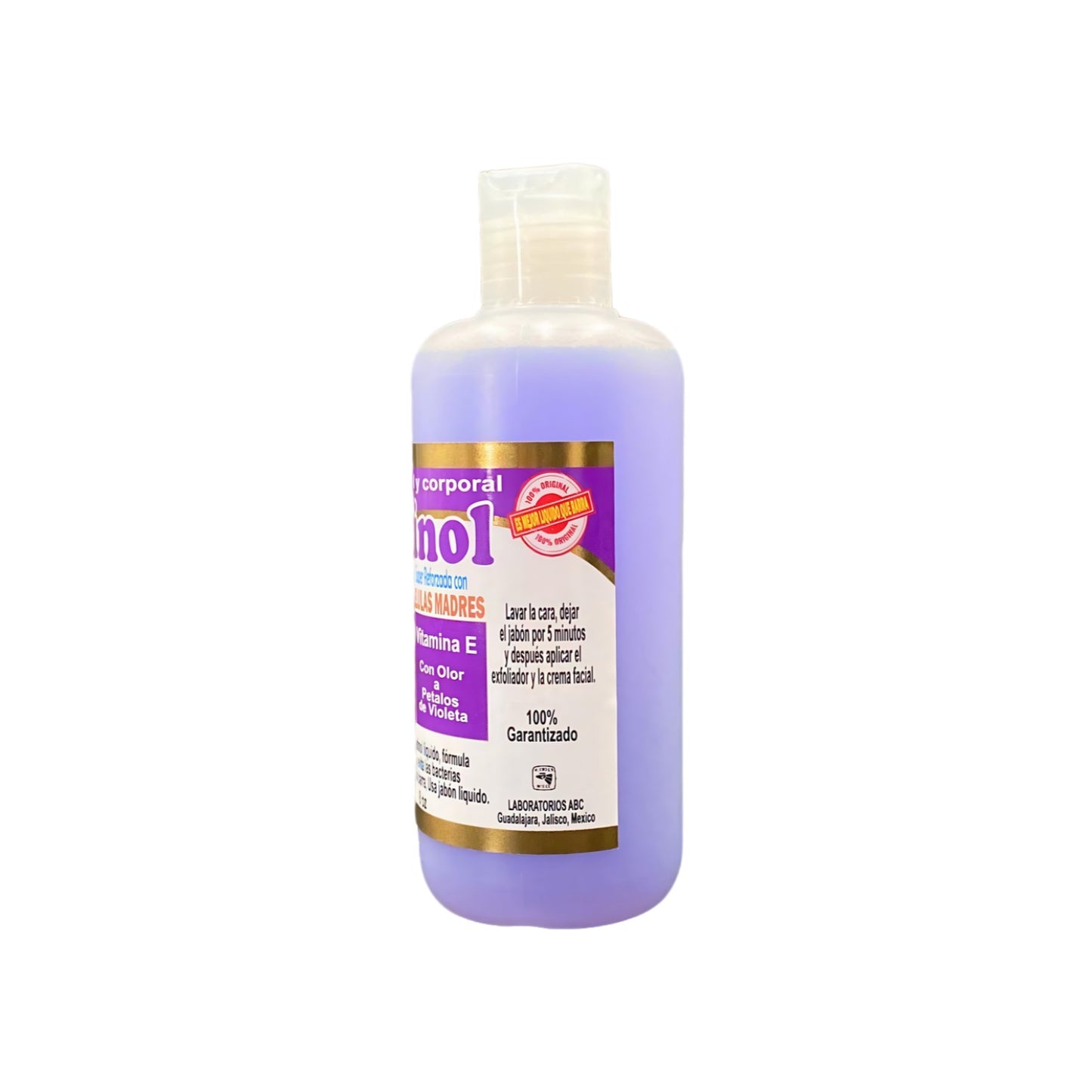 Jabon Facial Y Corporal De Retinol Super Reforzada Con Celulas Madres Vitamina E Y Colageno