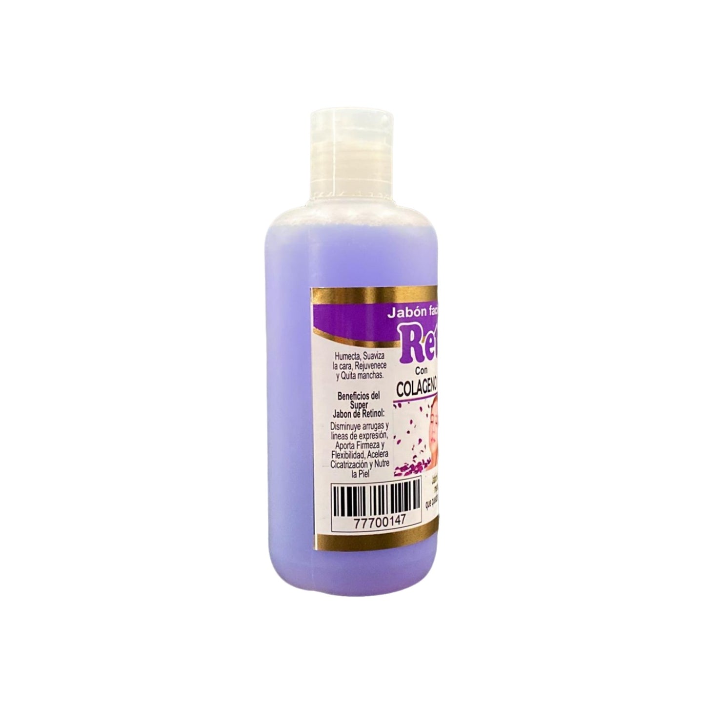 Jabon Facial Y Corporal De Retinol Super Reforzada Con Celulas Madres Vitamina E Y Colageno