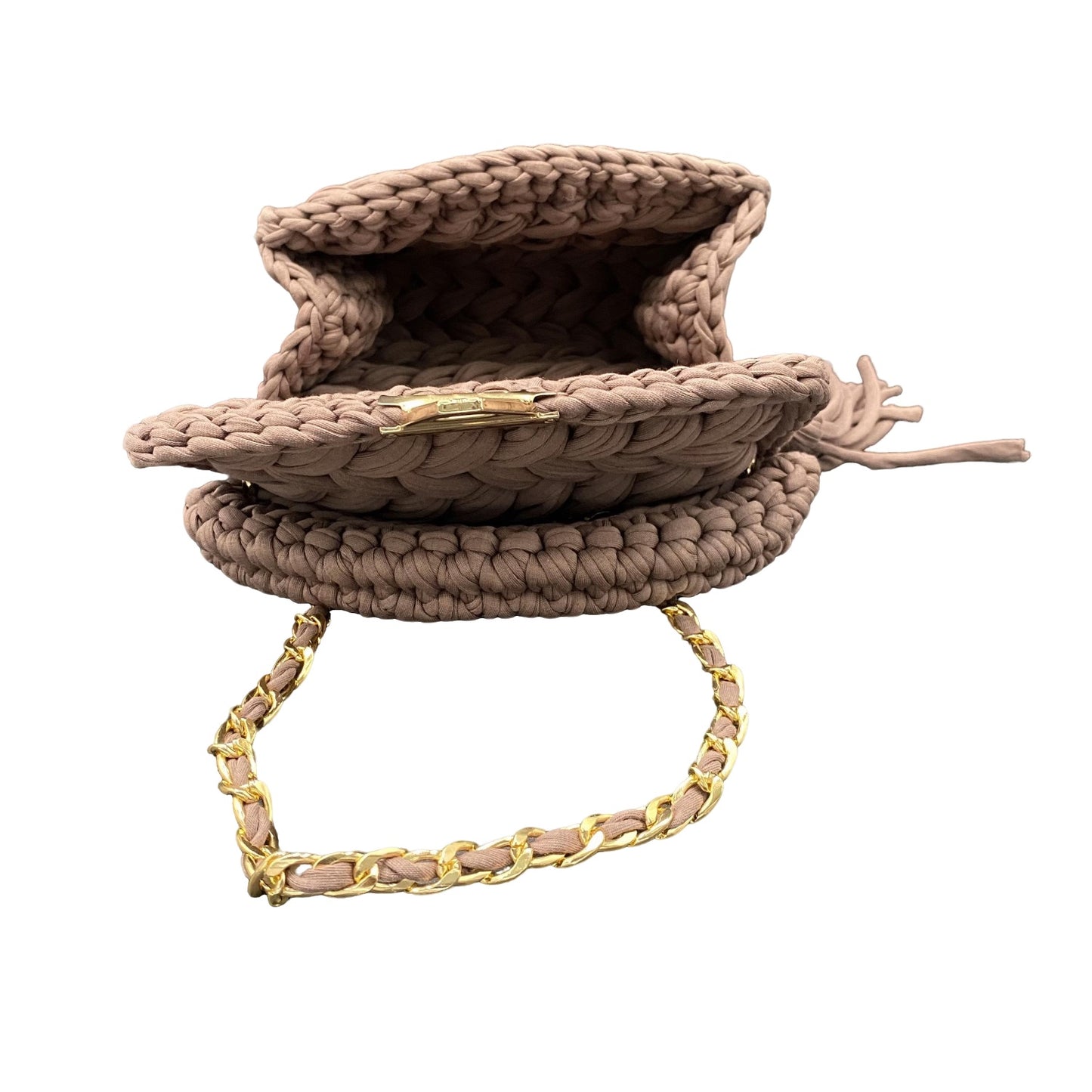 Handmade Crochet Evening Clutch Bag