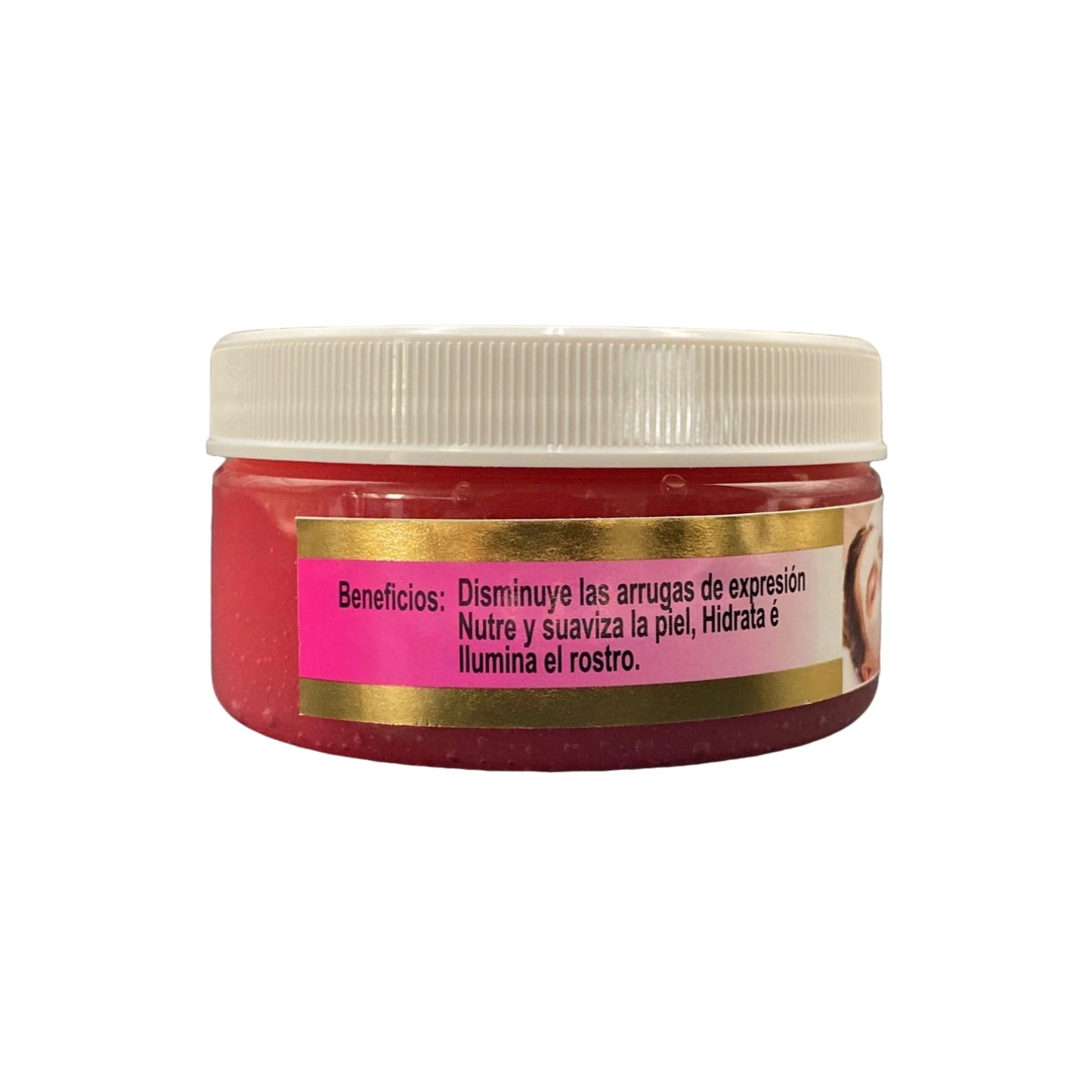 Crema Exfoliadora De Colageno De Olor Rosas