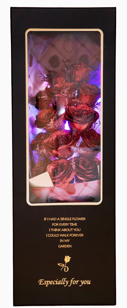 Valentines Day Glitter Shimmer Bouquet