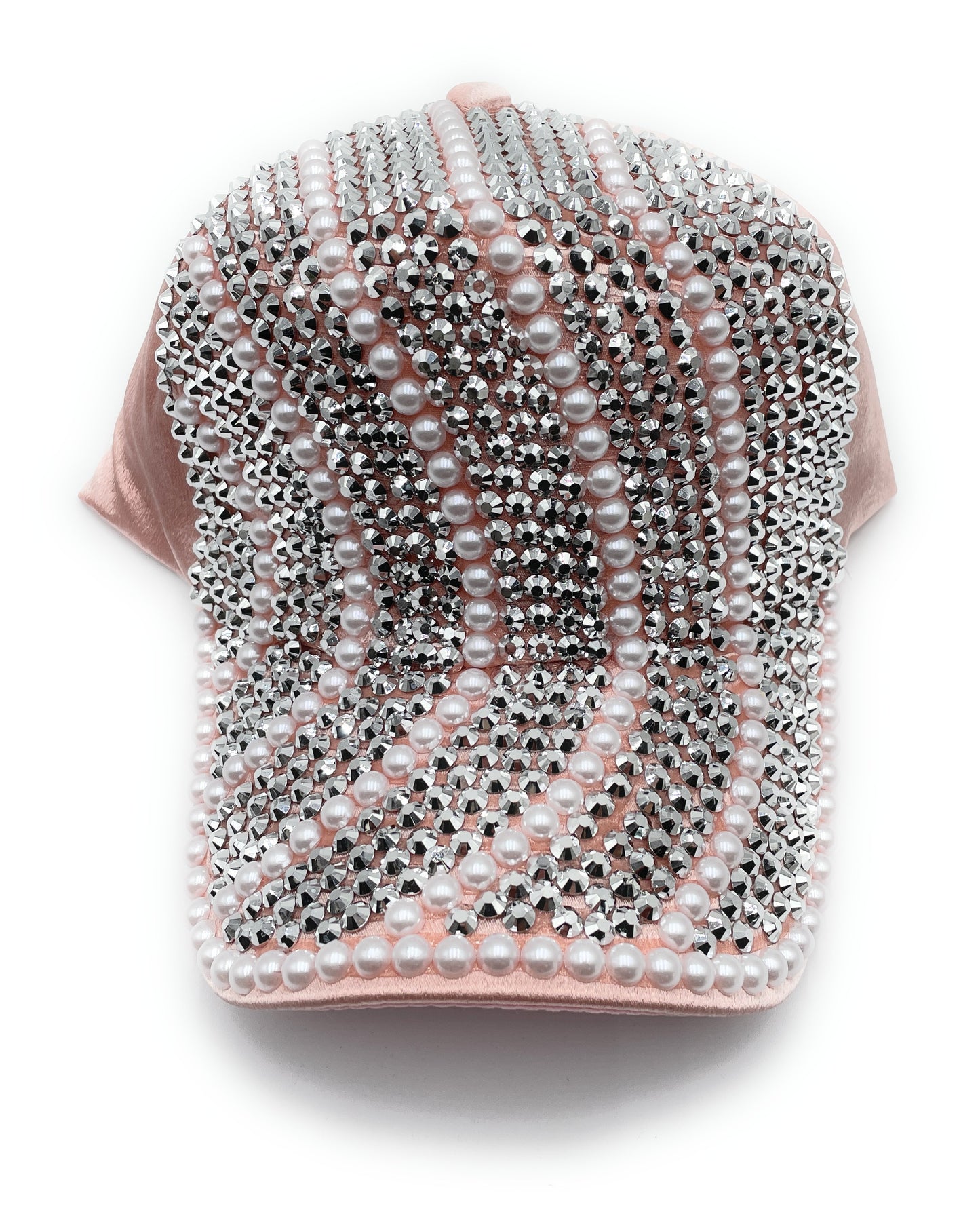 Rhinestone Pearl Fashion Caps