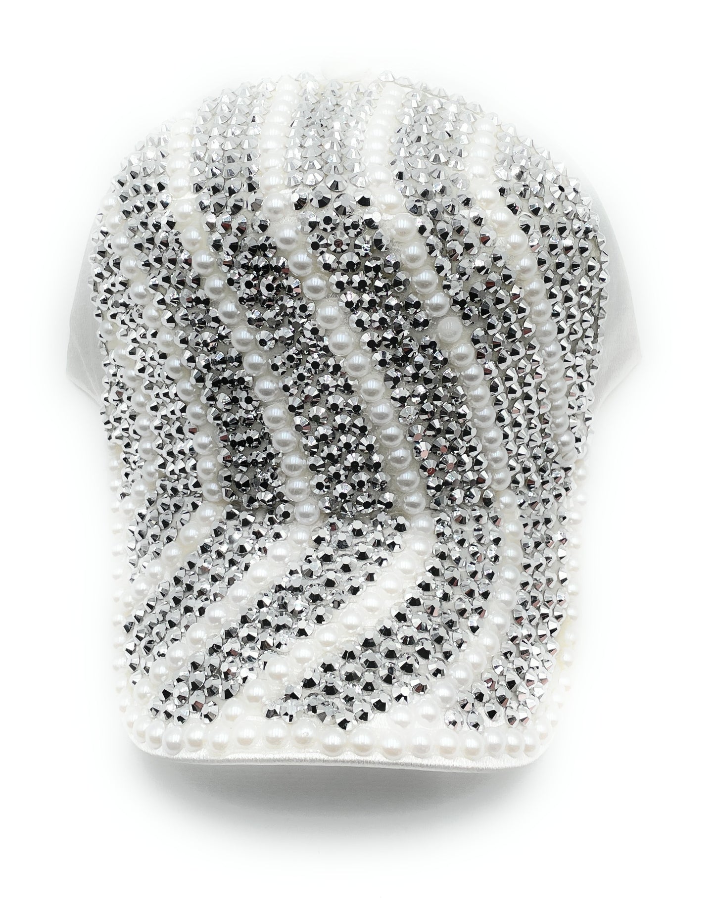 Rhinestone Pearl Fashion Caps
