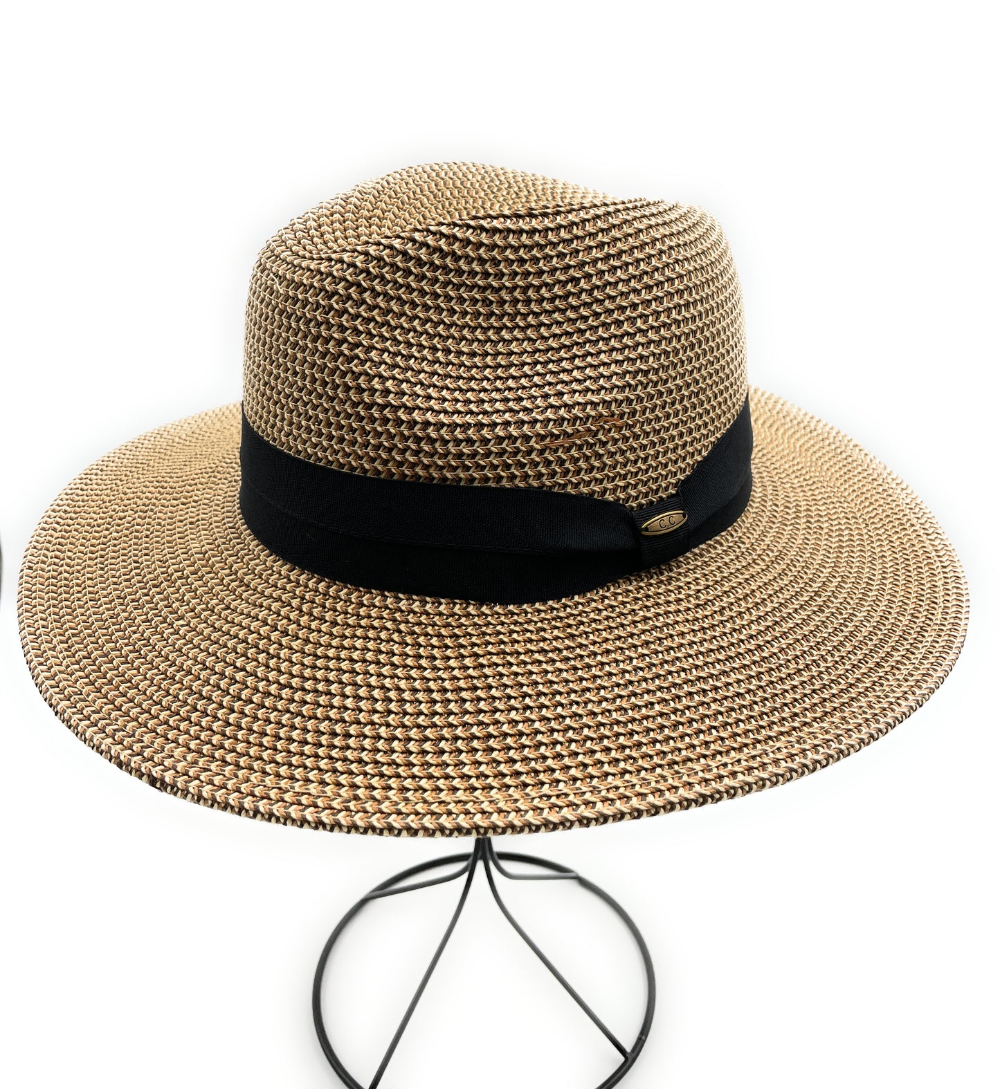 C.C Adjustable Straw Sun Hat – Wide Brim & Lightweight