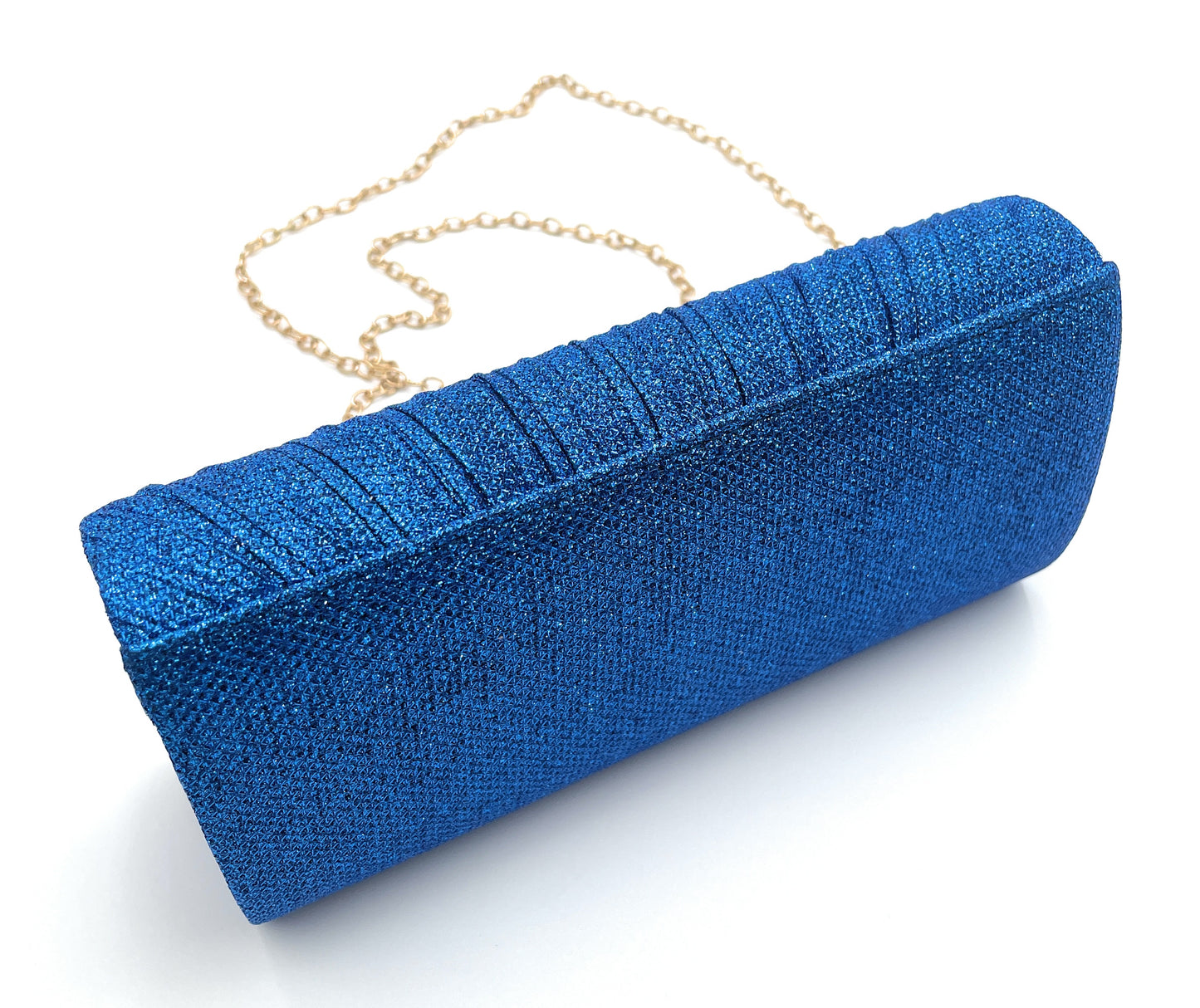 (EV) Bolso de embrague de noche con purpurina
