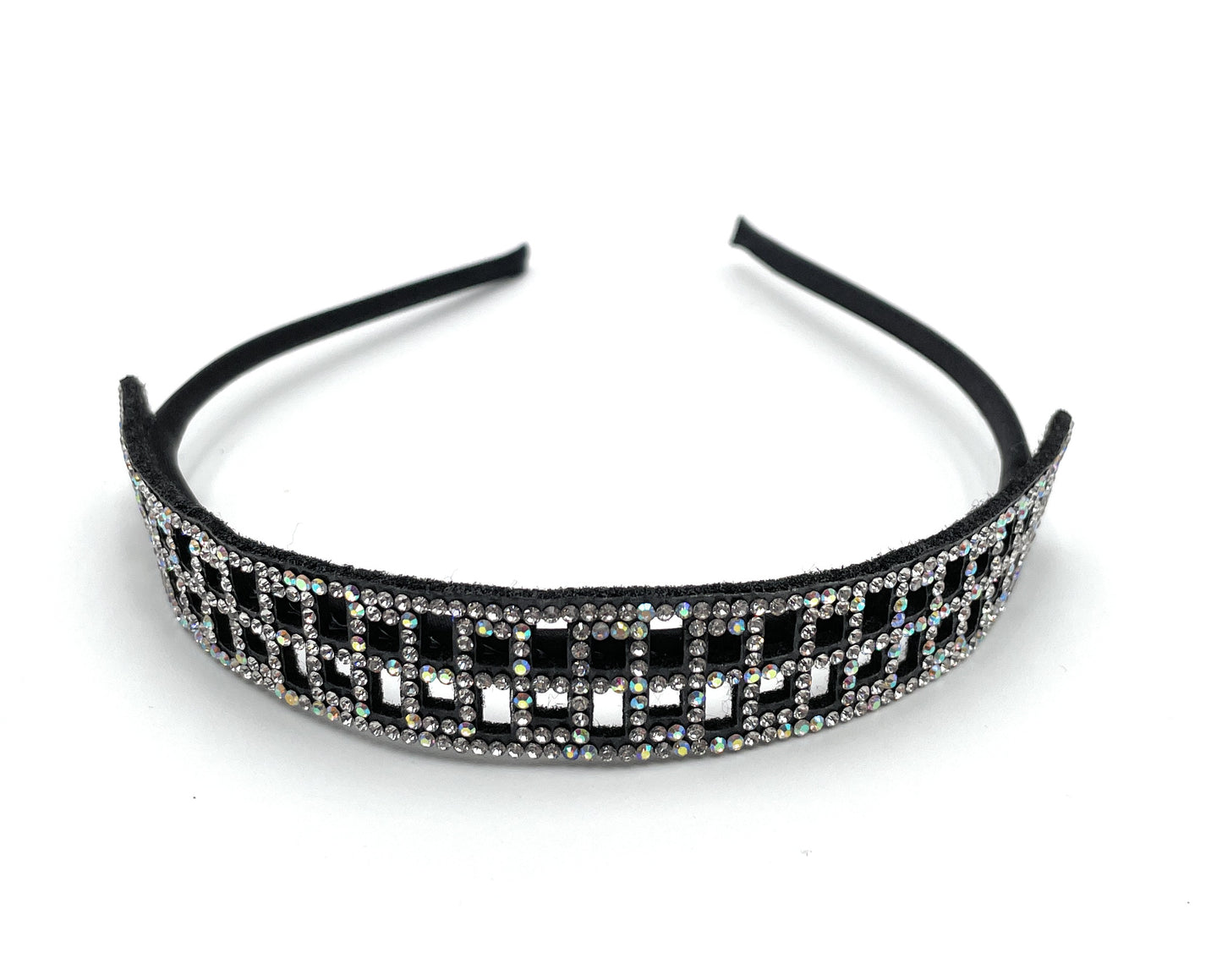 (HA) Diadema con diamantes de imitación