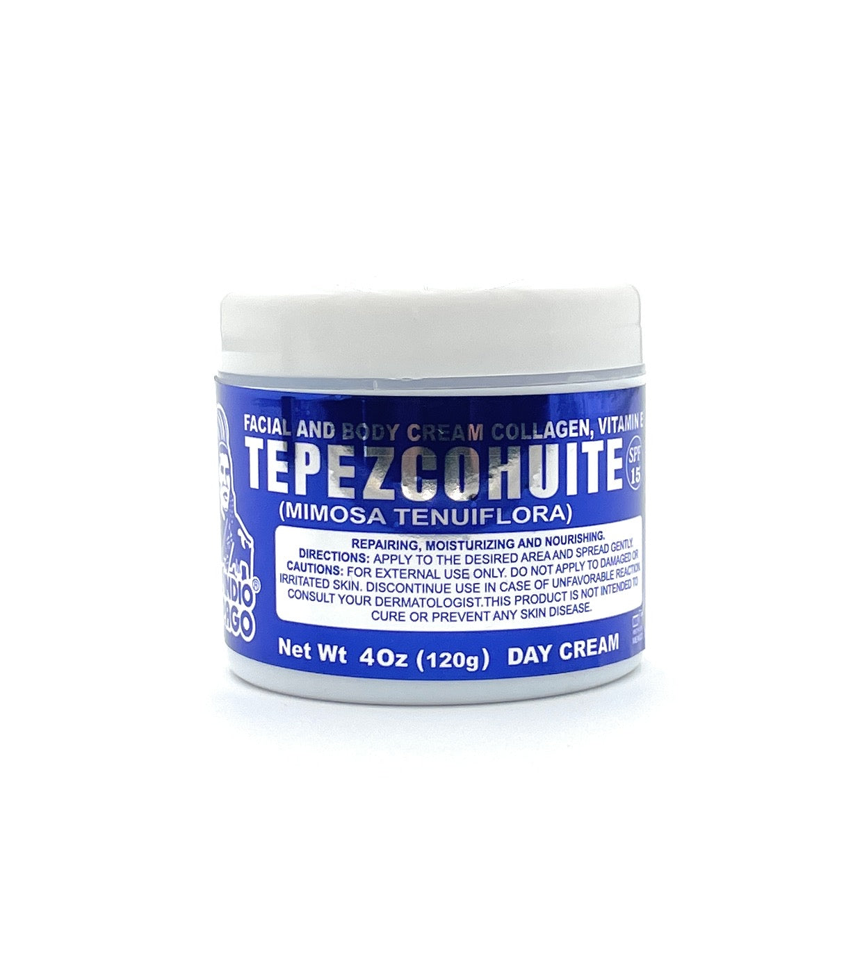Face Cream - TEPEZCOHUITE DAY CREAM FACIAL CREAM COLLAGEN, VITAMIN E & SPF 15