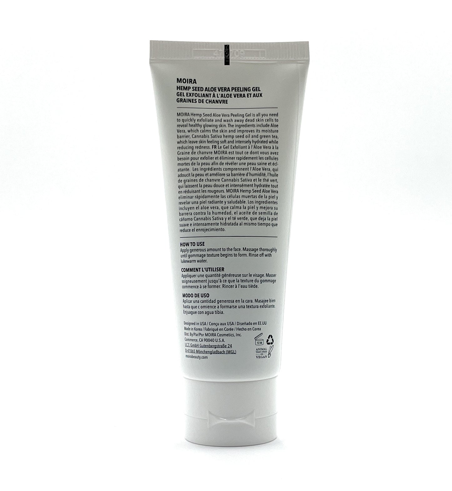 Peeling Gel - Hemp Seed Aloe Vera Peeling Gel