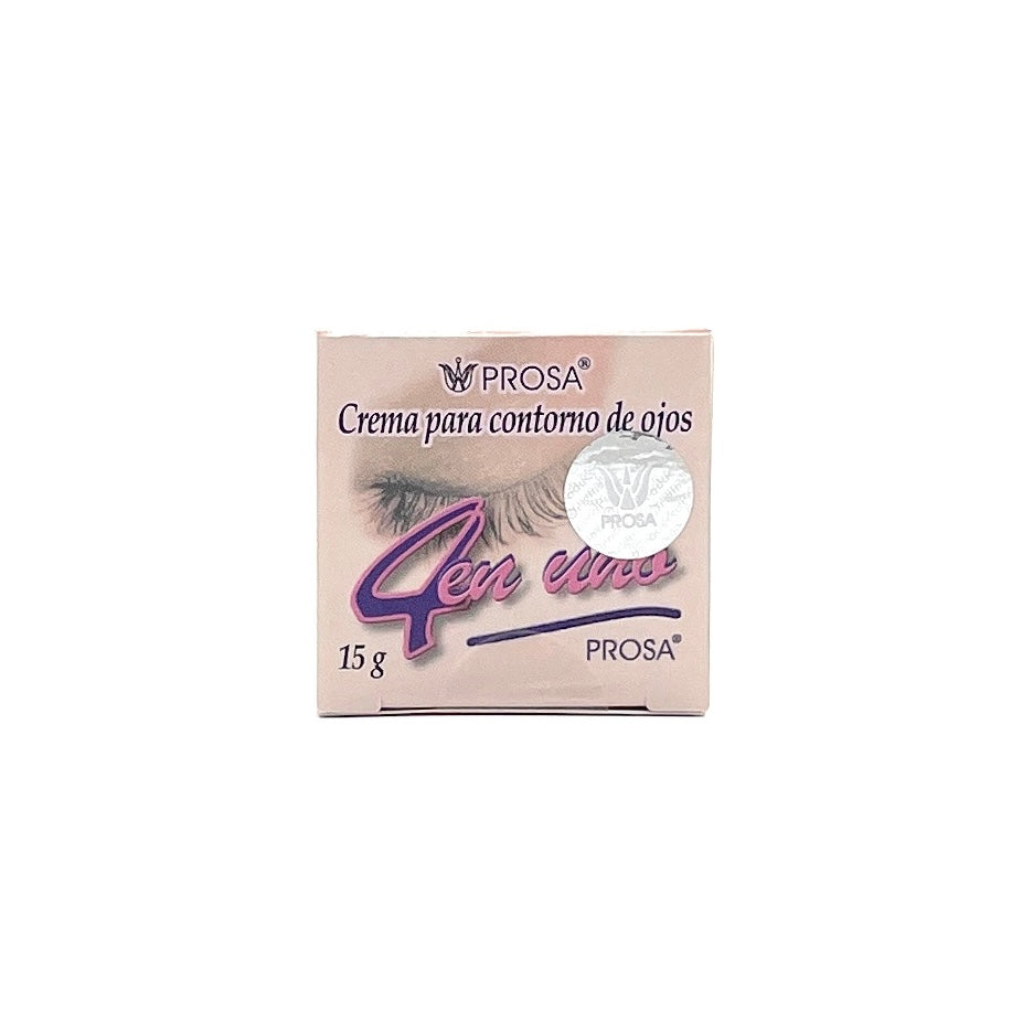 Crema Prosa 4 en 1 Para Contorno De Ojos/ Prosa 4 in 1 Eye Contour Cream Collagen & Vitamin E