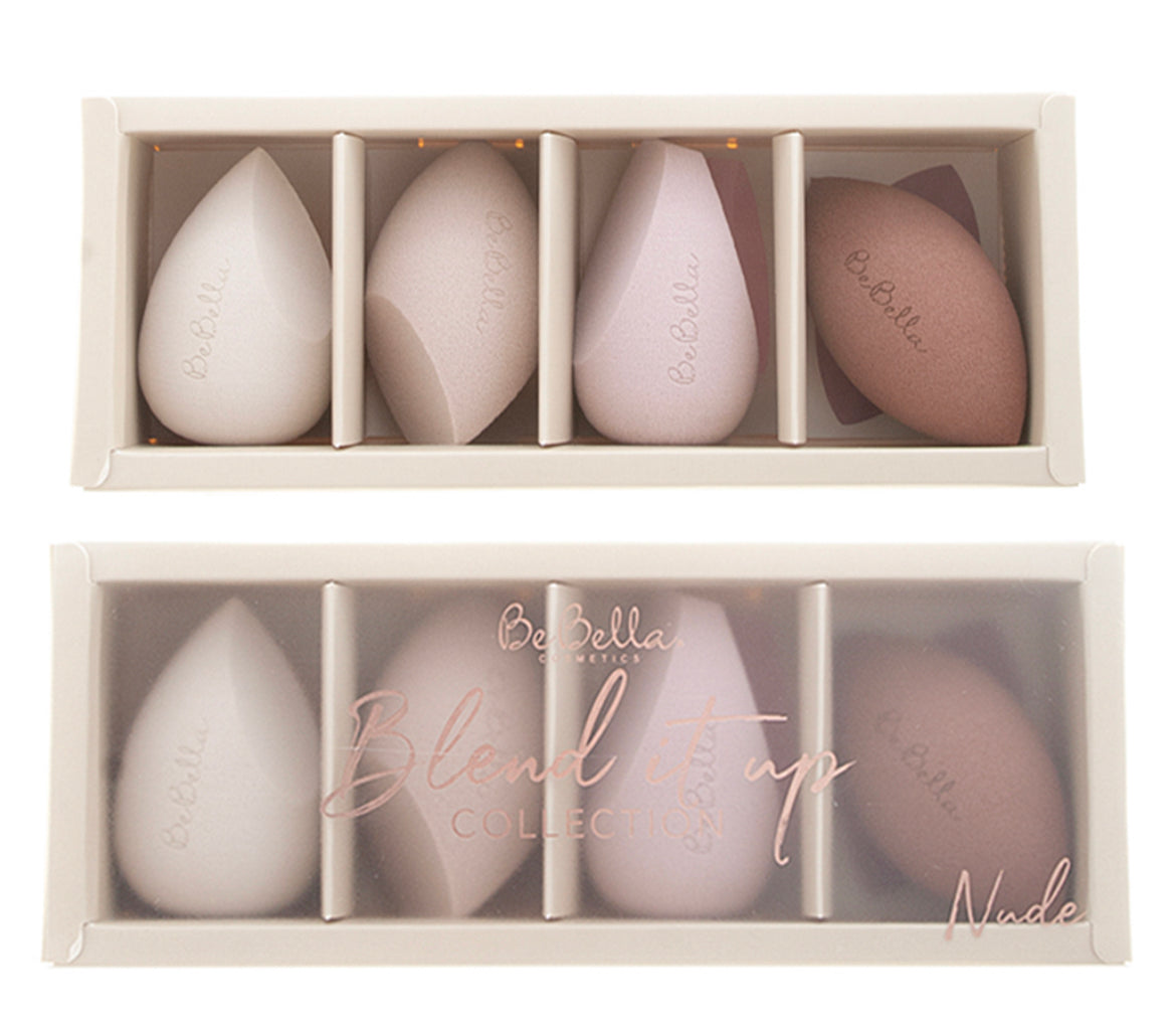Set de esponjas de maquillaje Be Bella cosméticos