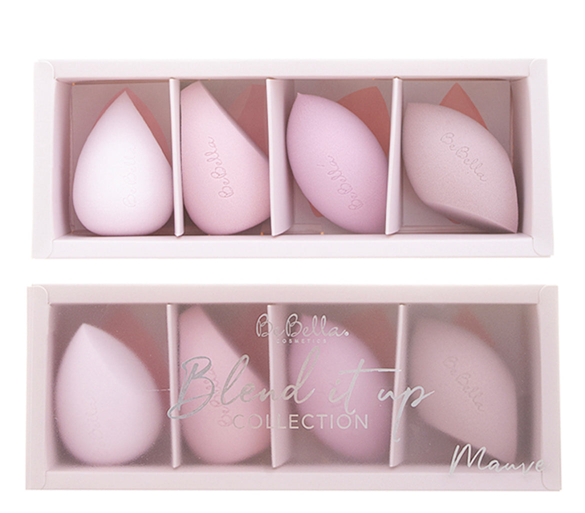 Set de esponjas de maquillaje Be Bella cosméticos