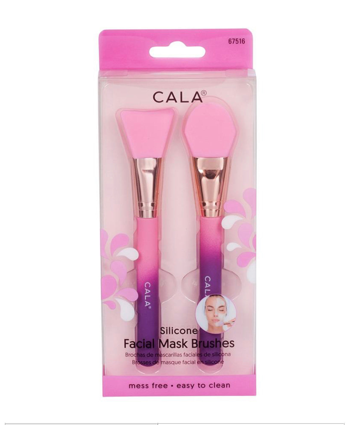 Aplicador de mascarilla facial de silicona