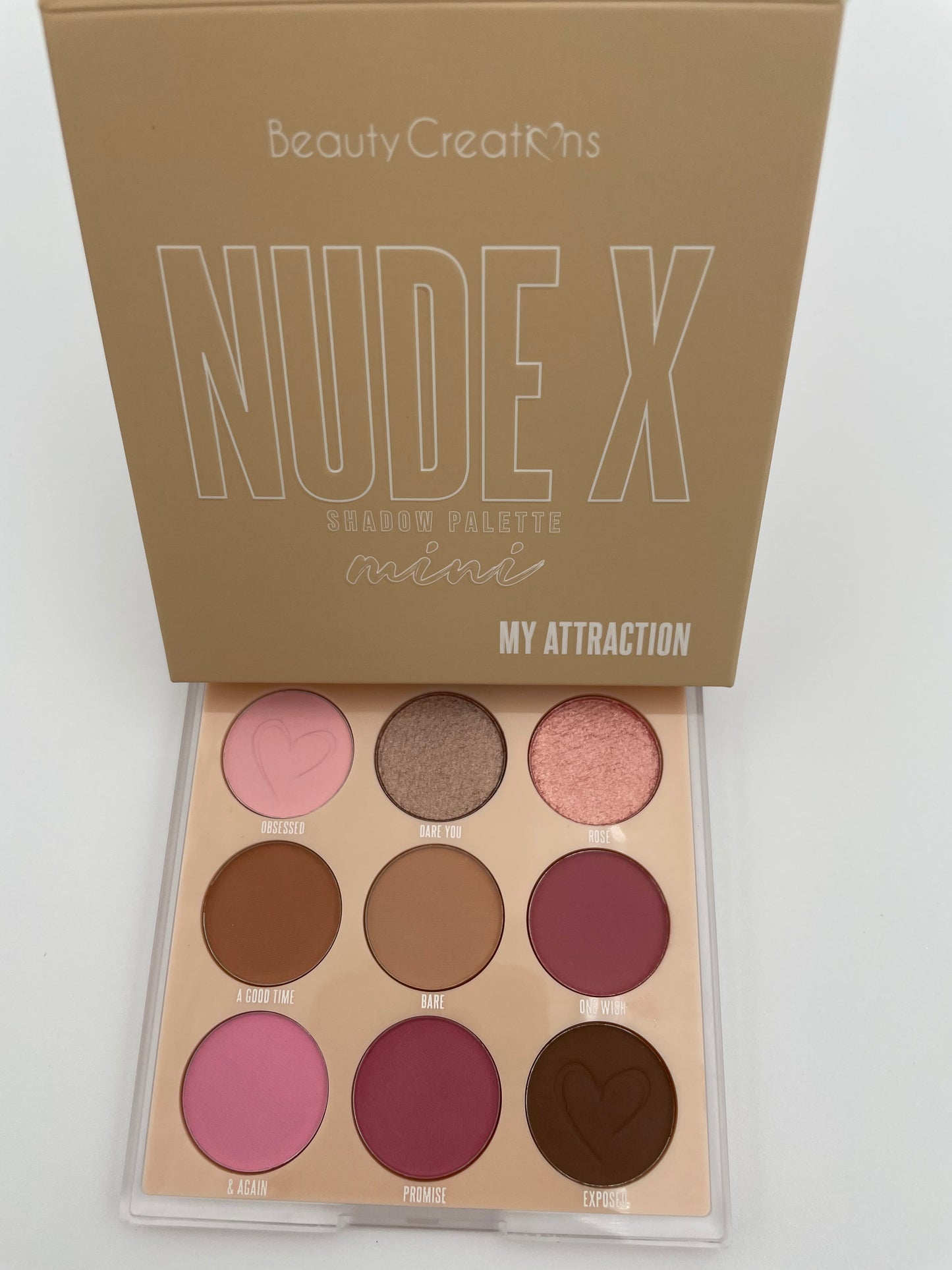 Paleta de sombras NUDE X Mini