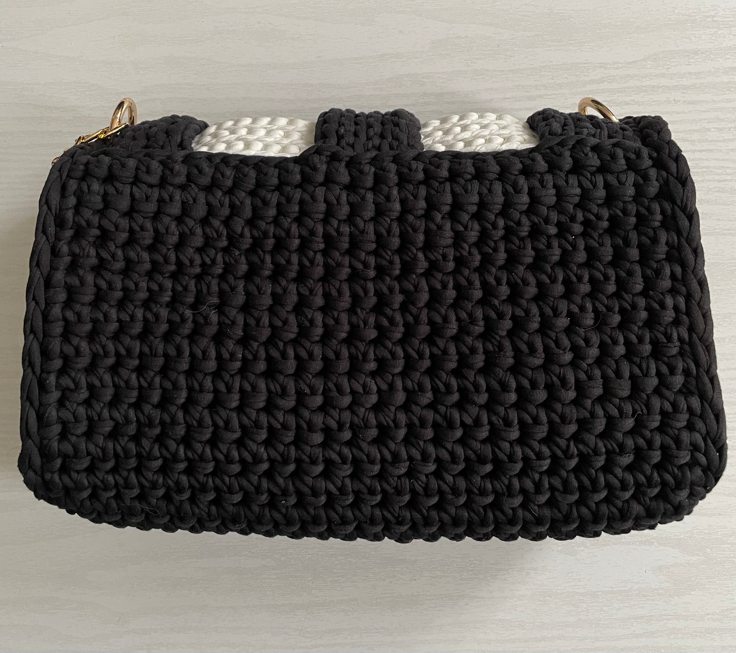 Handmade Crochet Evening Clutch Bag For Women