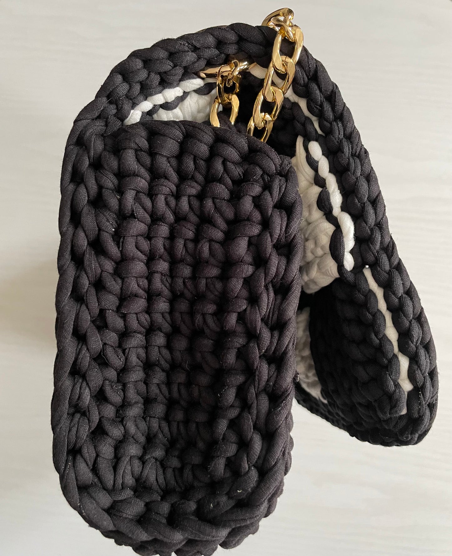Handmade Crochet Evening Clutch Bag For Women