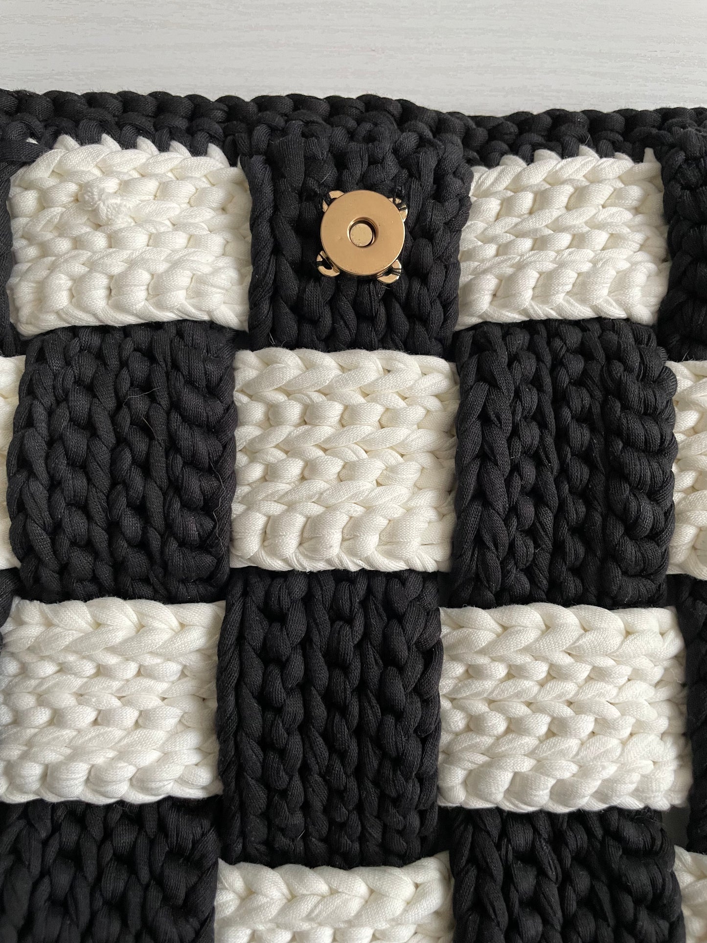 Handmade Crochet Evening Clutch Bag For Women