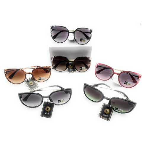 Oversize Thin Cat Eye Sunglasses - VG DESIGNER LUXUARY COLLECTION