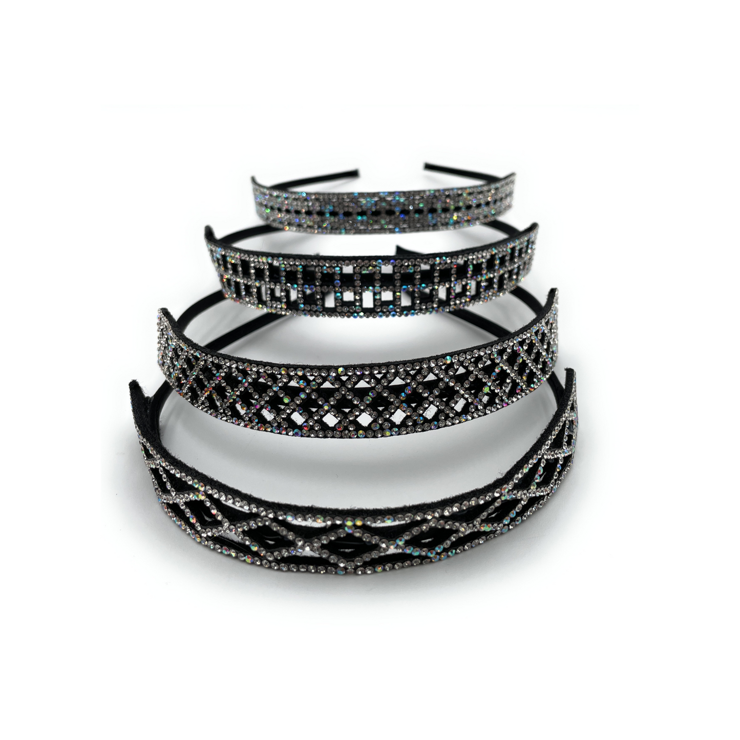 (HA) Diadema con diamantes de imitación