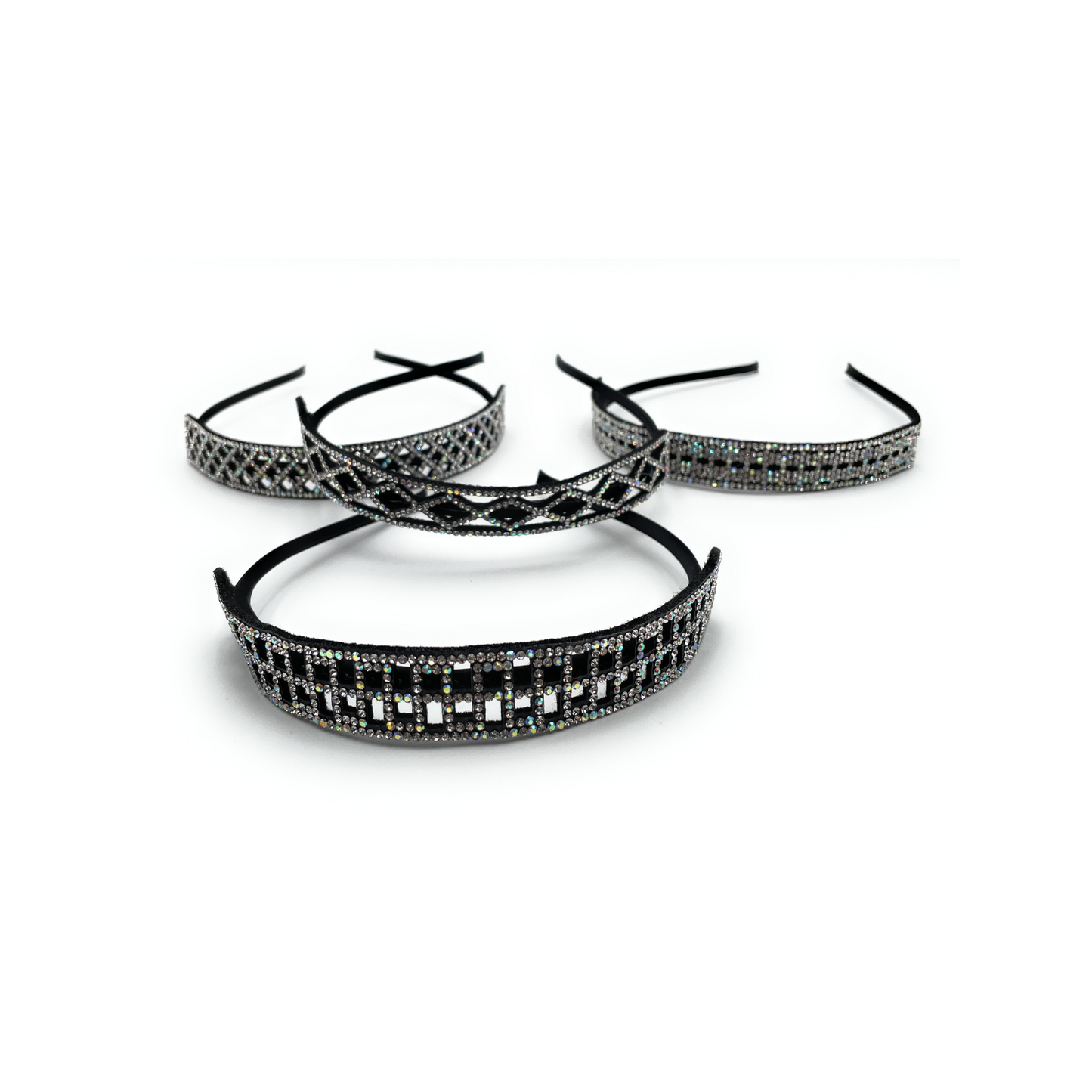 (HA) Diadema con diamantes de imitación
