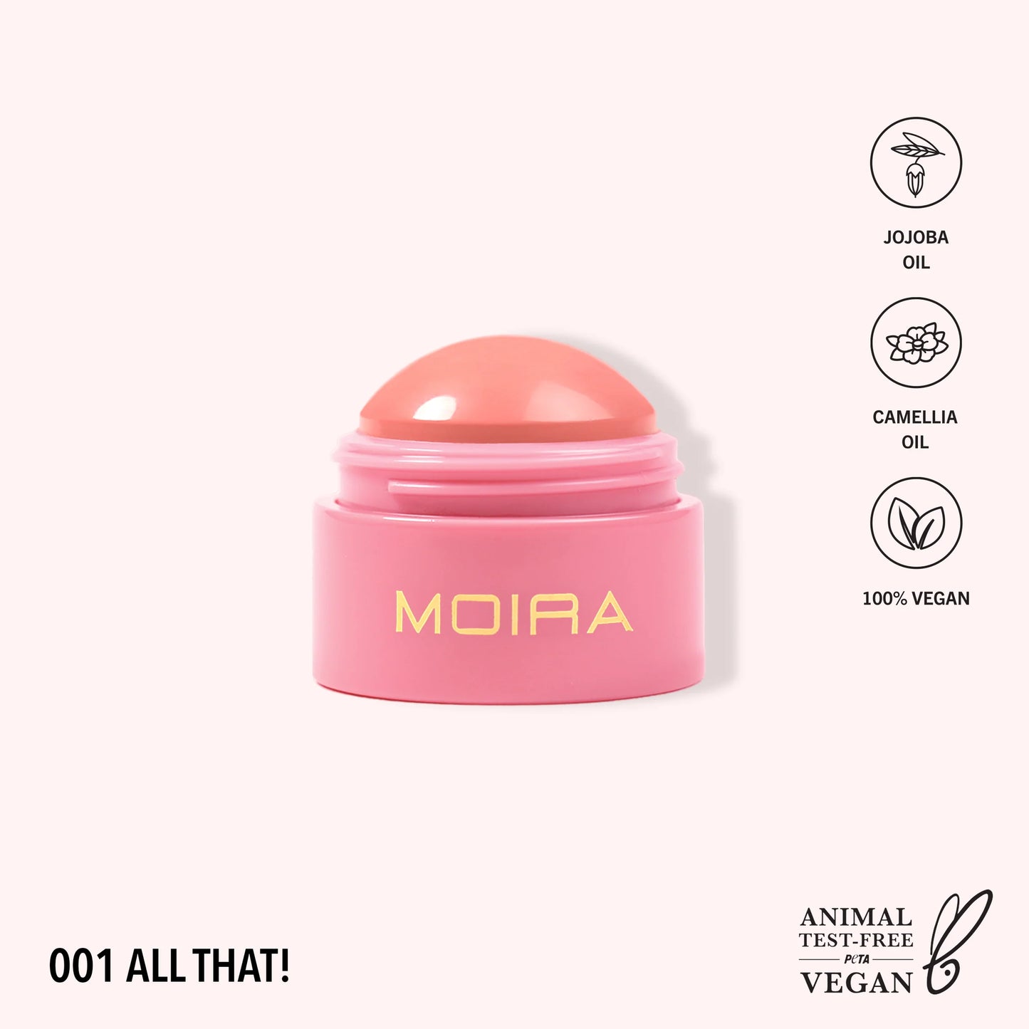 Moira Soft Blush Balm