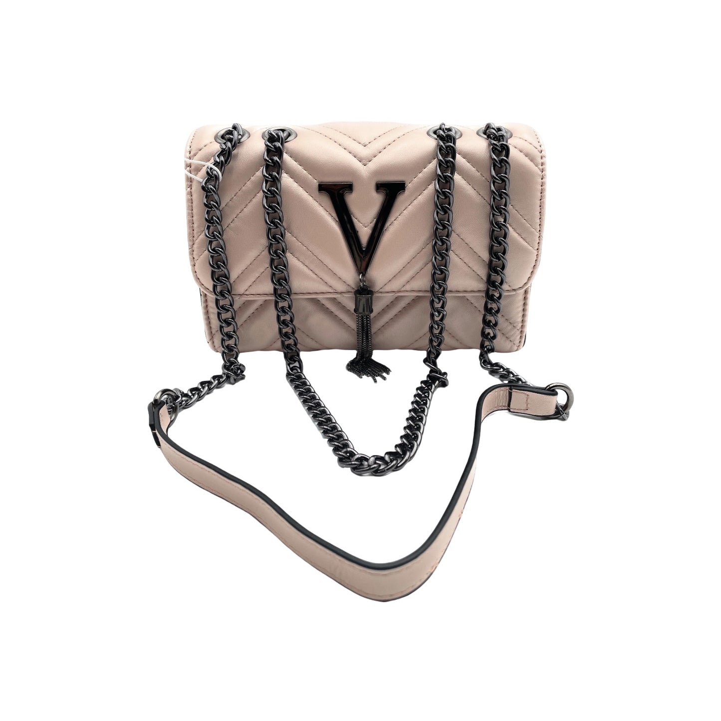 V Tassel Crossbody Bag