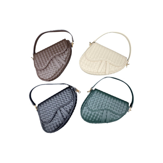 Woven Fashion Scout Crossbody Bag