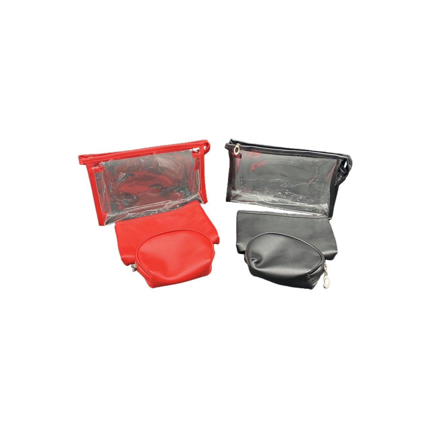 3 Piece Cosmetic Bag Set