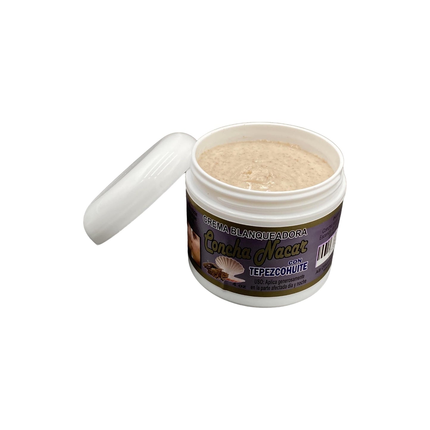 Crema Blanqueadora De Concha Nacar Con Tepezcohuite / Face Cream