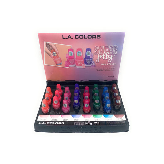 L.A. Colors - Sheer Jelly Nail Polish