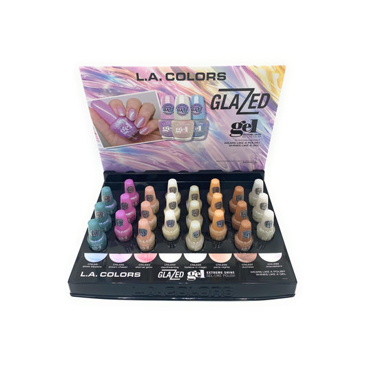 L.A. Colors - Glazed Gel Extreme Shine Gel-Like Polish