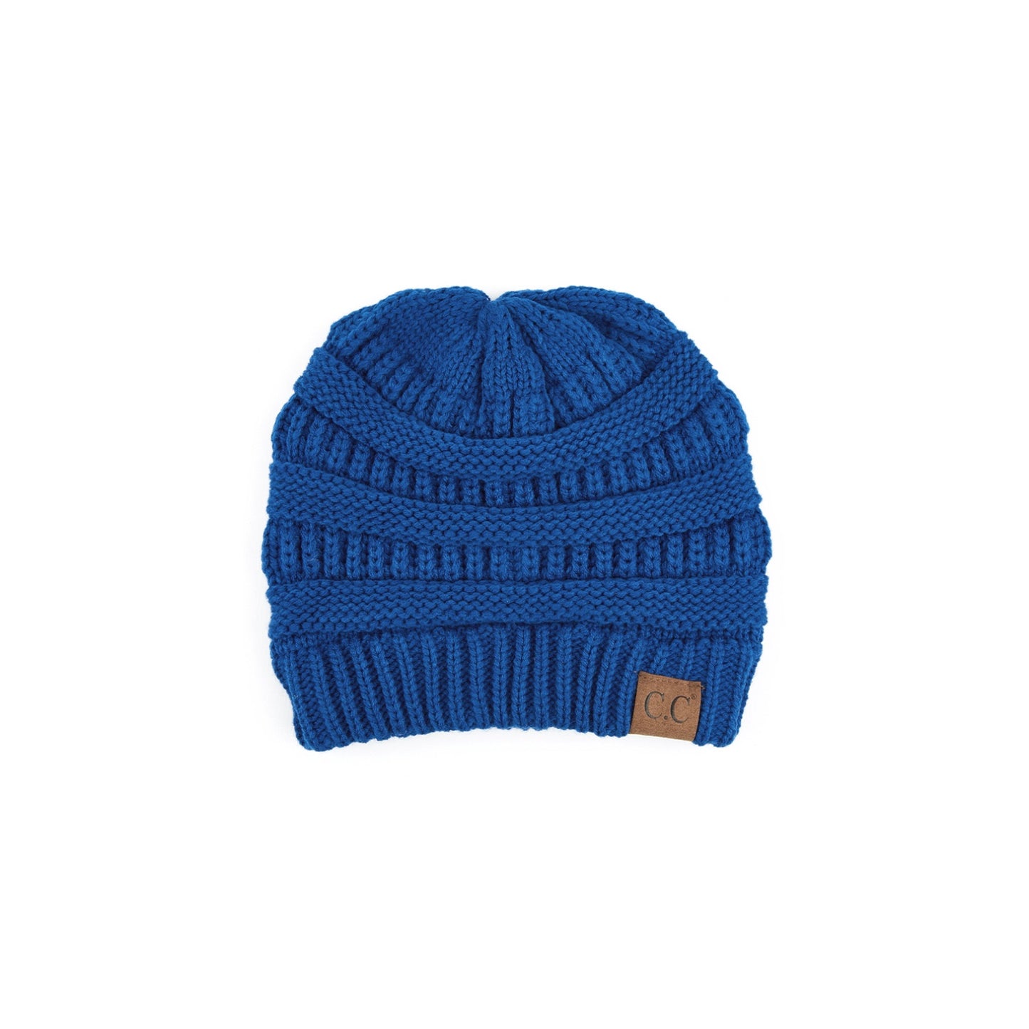 Ribbed Knit Beanie with Fuzzy Lining