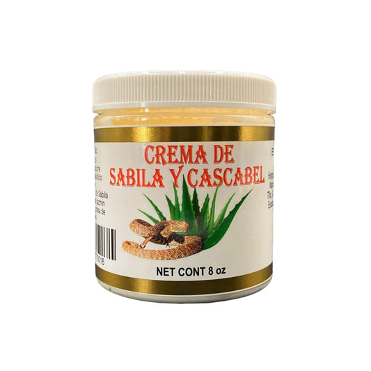 Aloe vera  and Rattlesnake Cream  Crema De Sabila y Cascabel