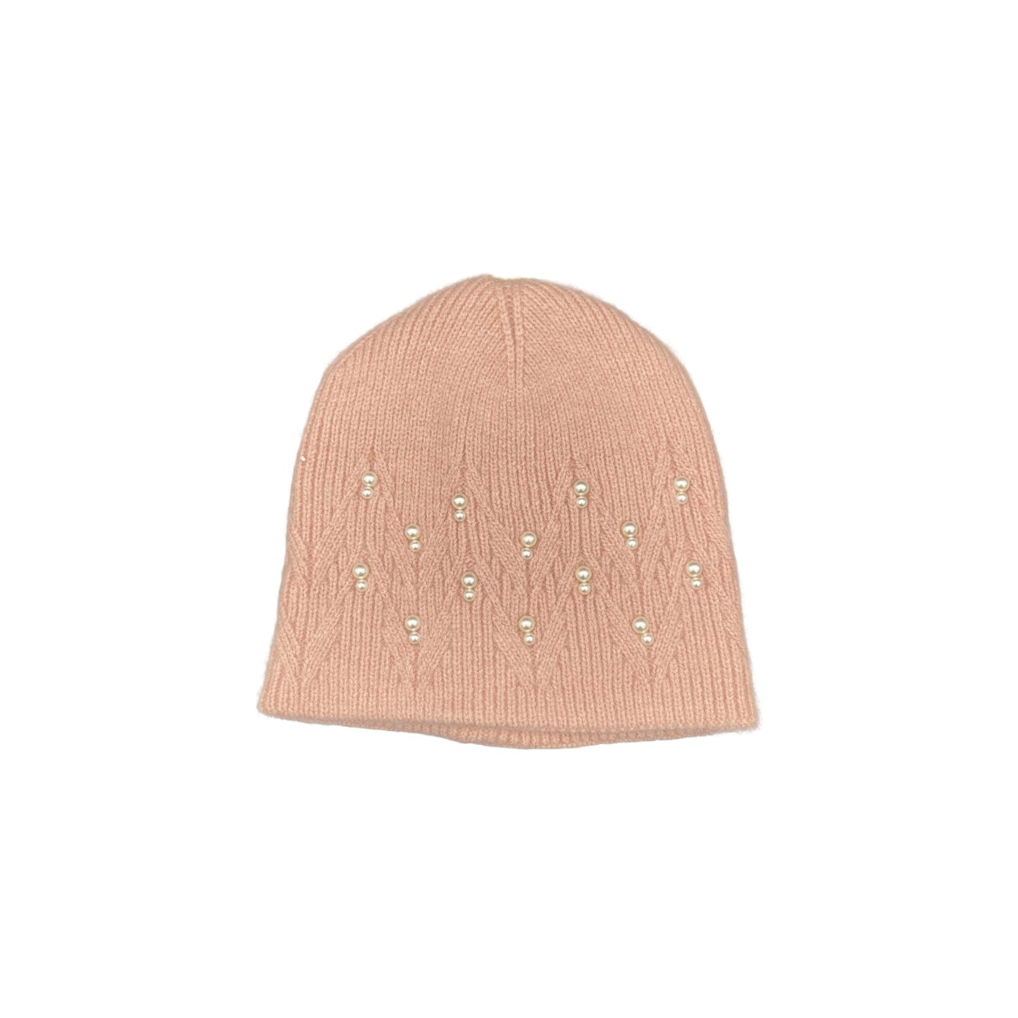 Fashion Pearl Knit Winter Beanie