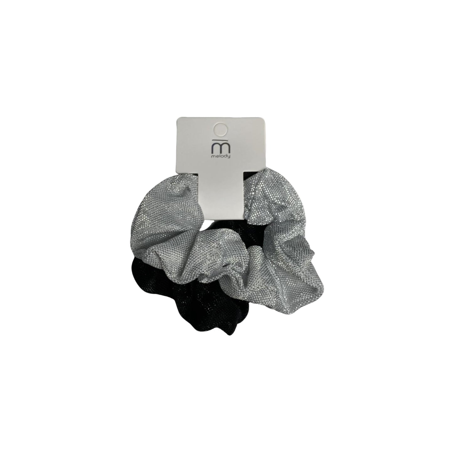 Metallic Scrunchies (Set Of 2)