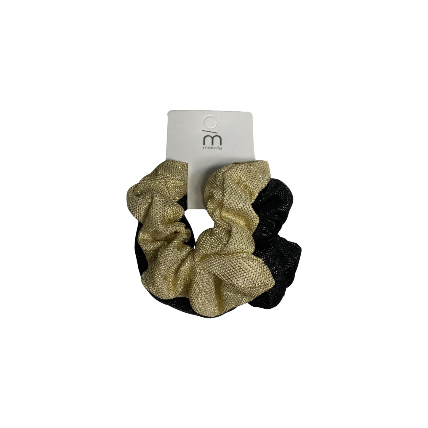 Metallic Scrunchies (Set Of 2)