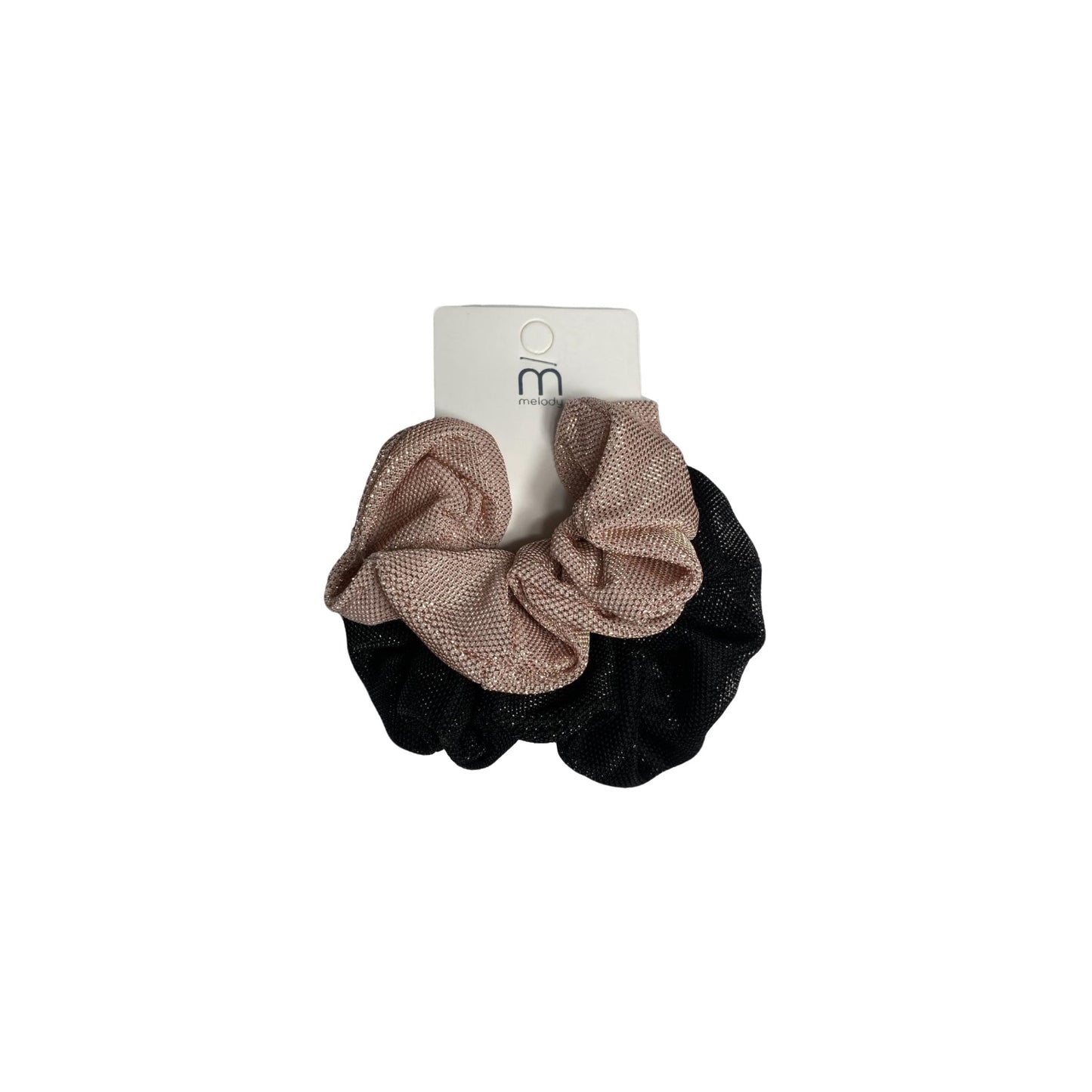 Metallic Scrunchies (Set Of 2)