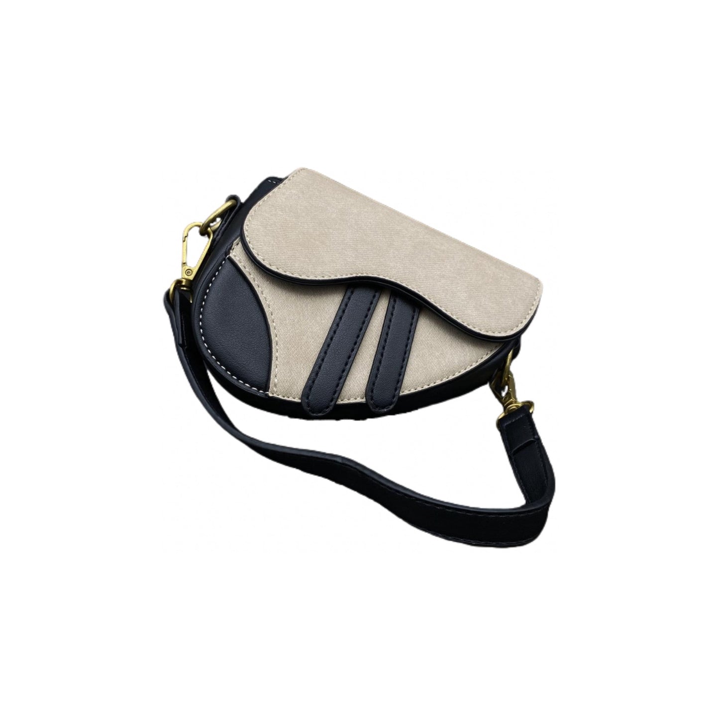 Women's Mini Saddle Bag, Crossbody Shoulder Bag