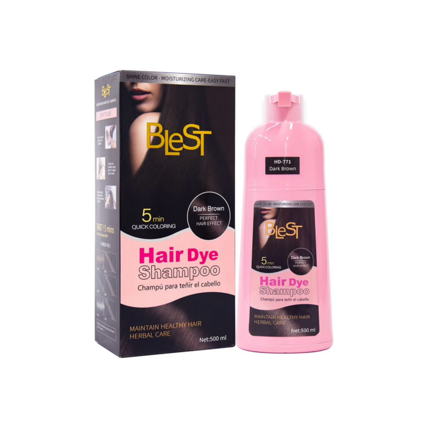 Blest Professional Hair Care Hair Dye Shampoo