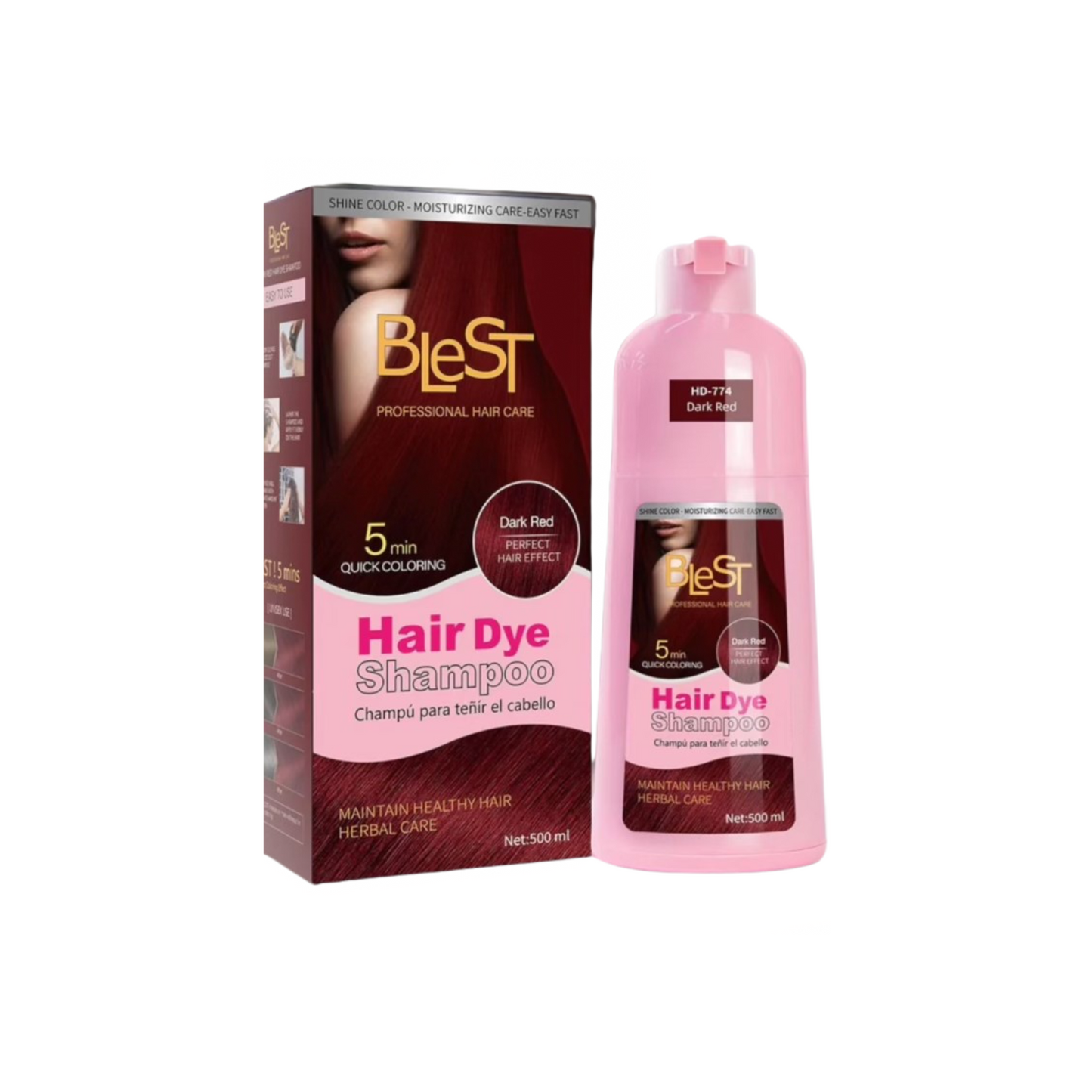 Blest Professional Hair Care Hair Dye Shampoo