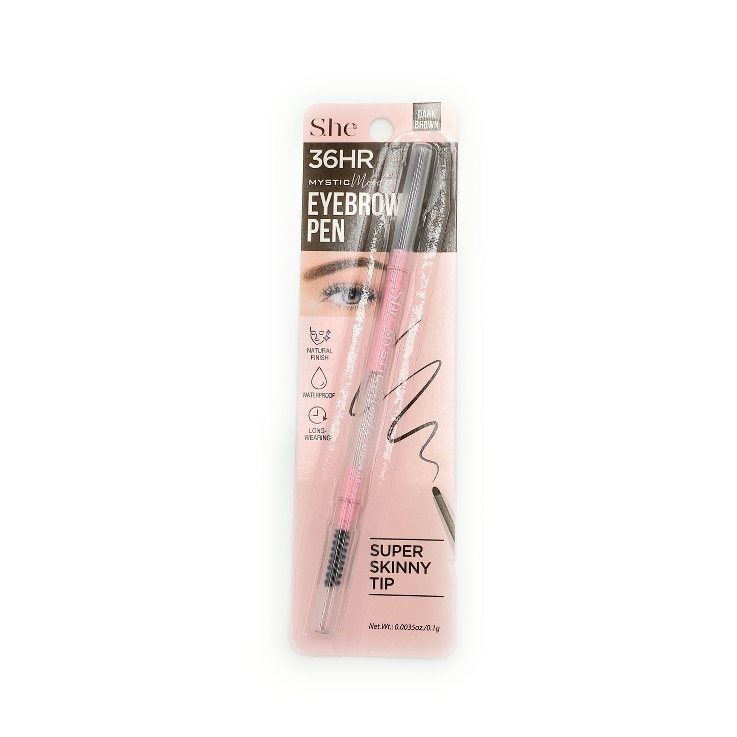 She Makeup - Eyebrow Pen Long Lasting / Lápiz Para Cejas De Larga Duración