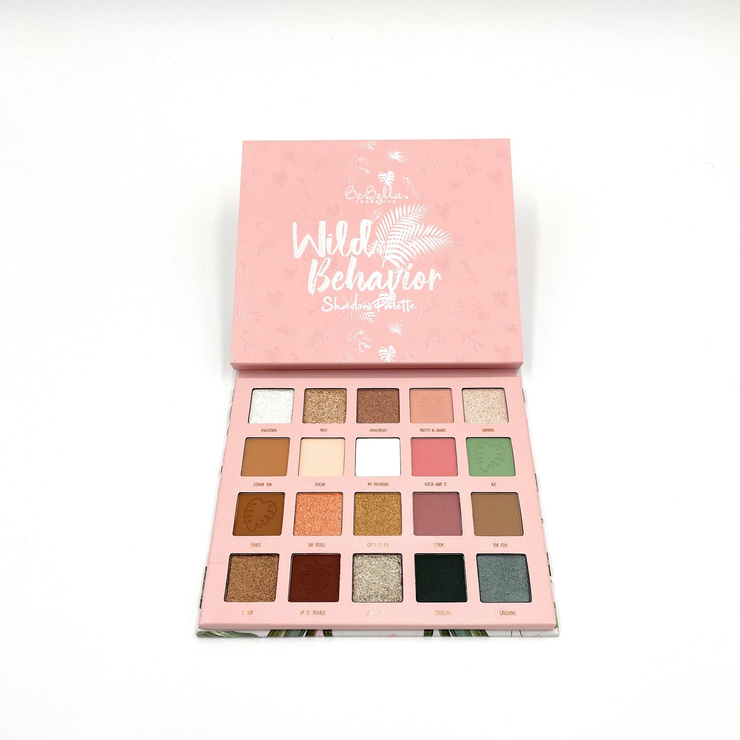 Eyeshadow - BeBella Cosmetics - Wild Behavior Shadow Palette / Paleta de sombras