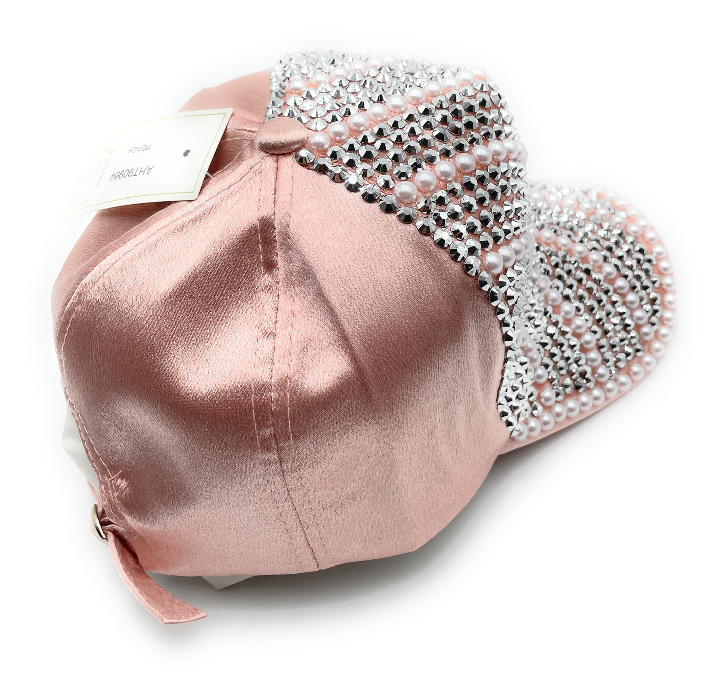 RHINESTONE PEARL FASHION CAPS