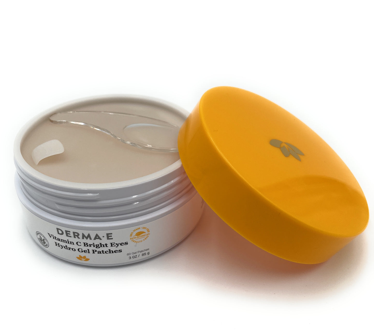 Eye Patch - Vitamin C Bright Eyes Hydro Gel Patches Allantoin Caffeine Vitamin B3, Depuffs brightens dark circles