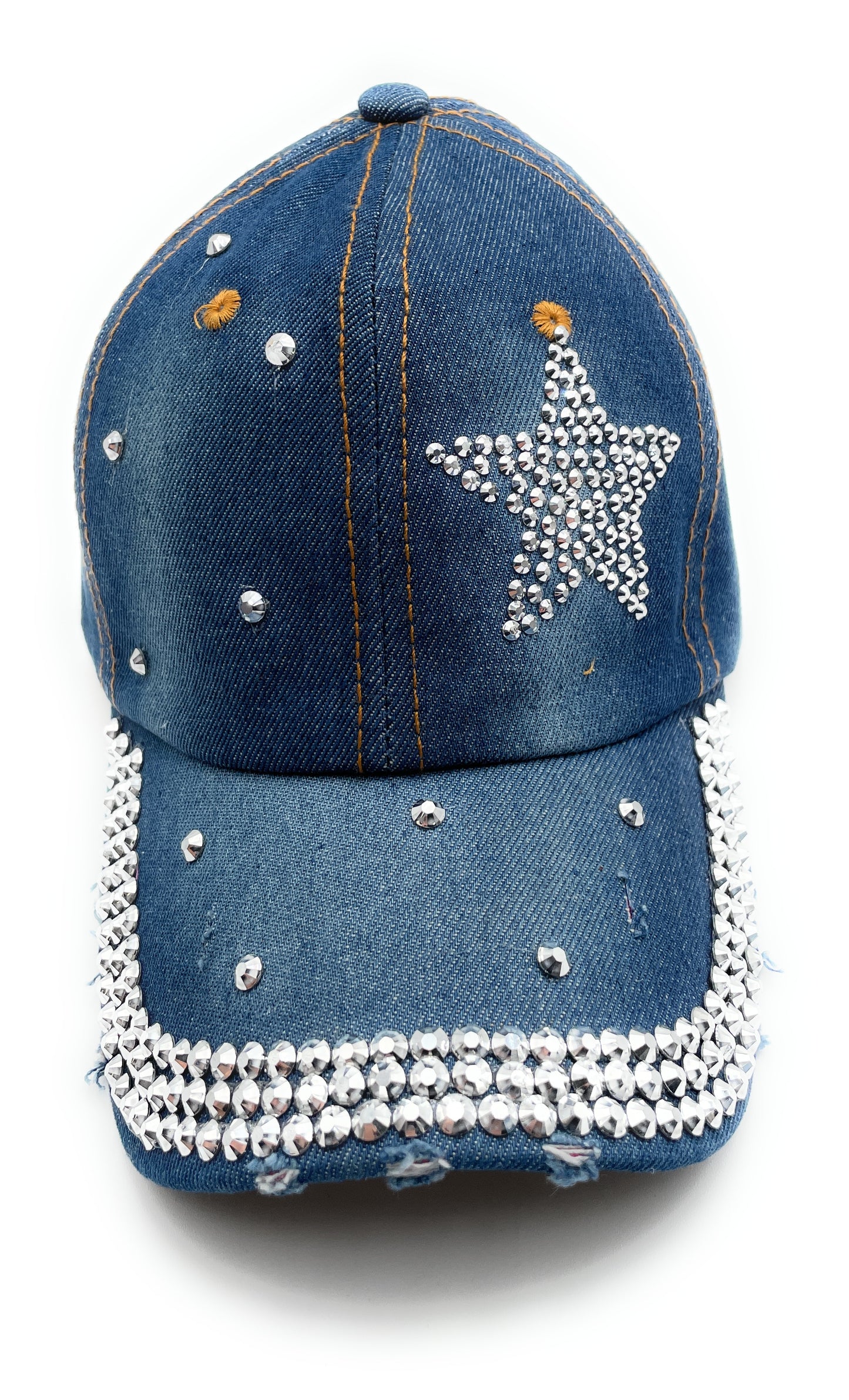 Baseball Rhinestone Cap