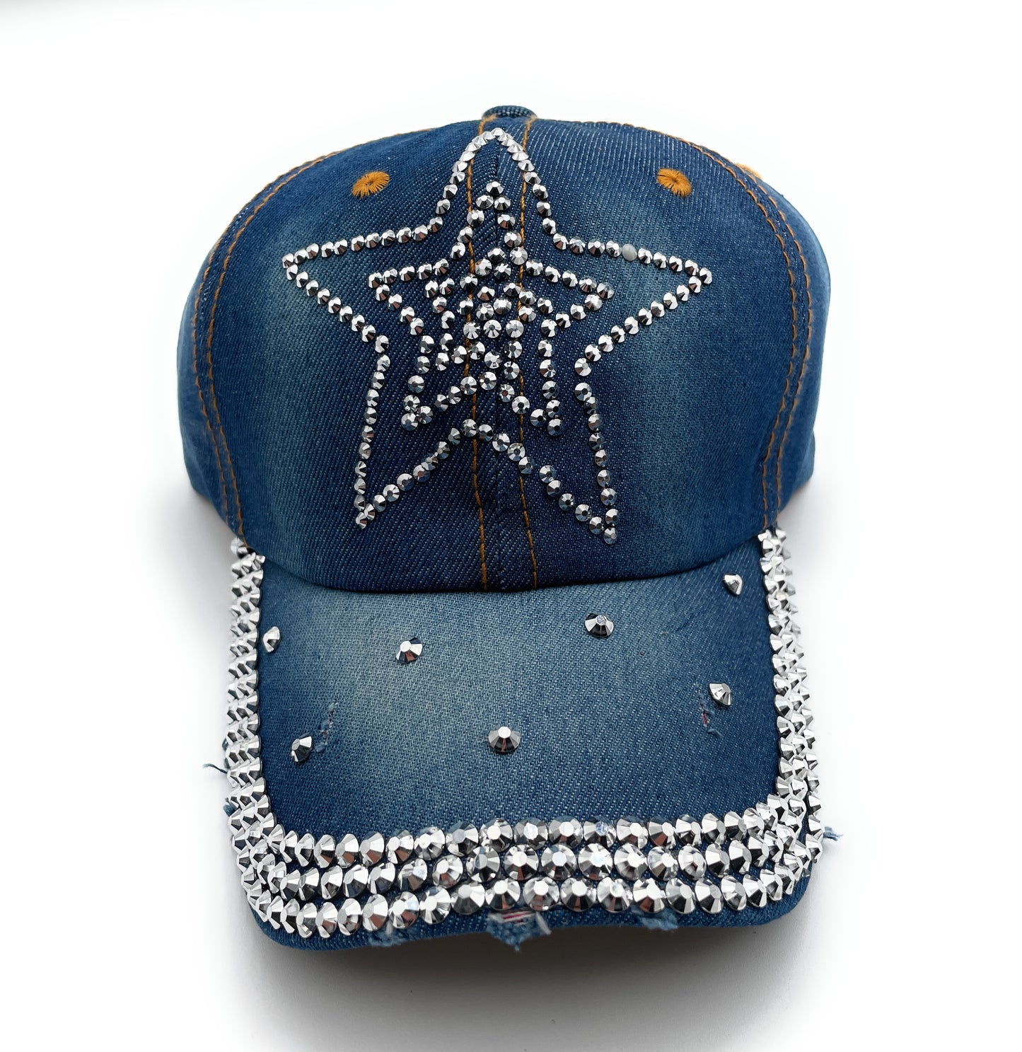 Baseball Rhinestone Cap