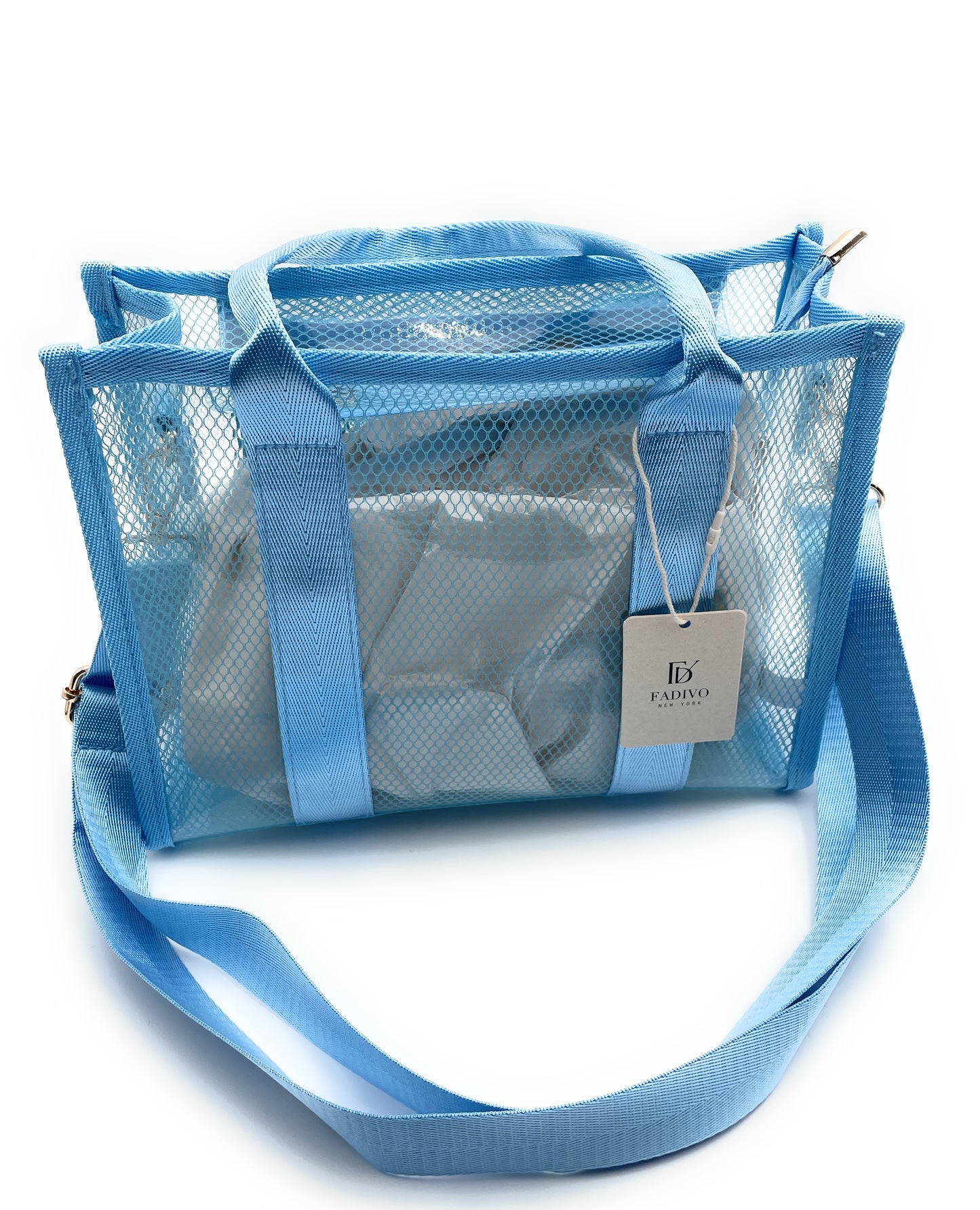 Clear Tote Crossbody Bag