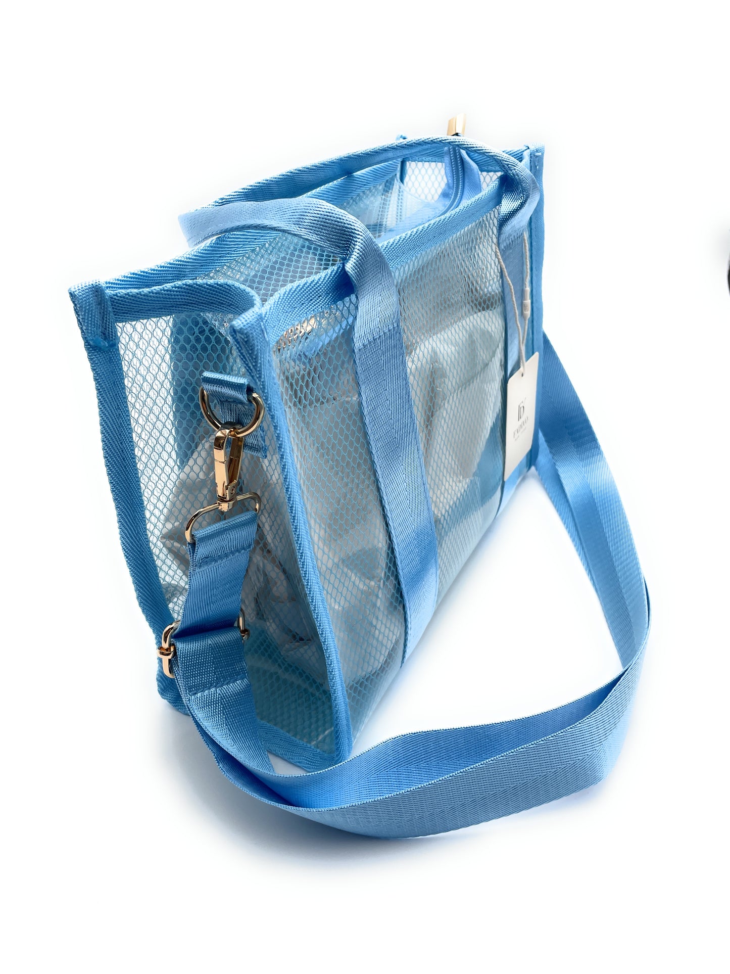 Clear Tote Crossbody Bag