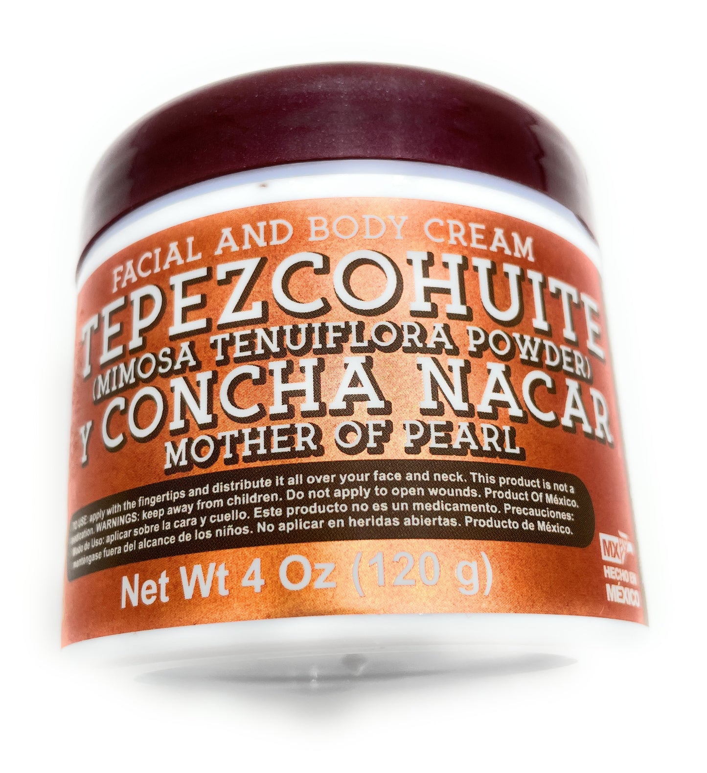 Face Cream - RARAMURI CREMA DE TEPEZCOHUITE Y CONCHA NACAR