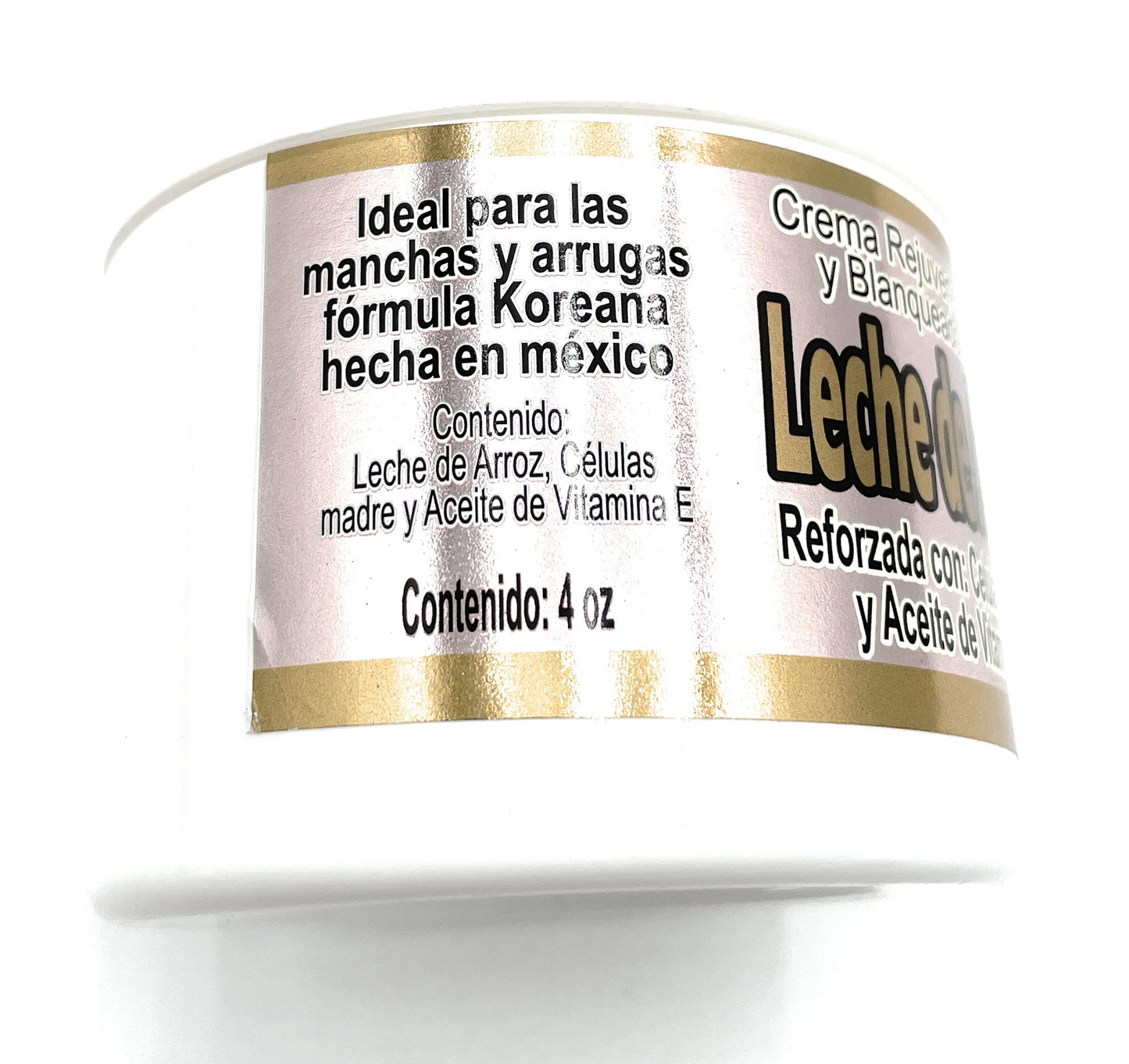 Face Cream - RICE MILK - LECHE DE ARROZ CON CELULAS MADRES Y VITAMINA E