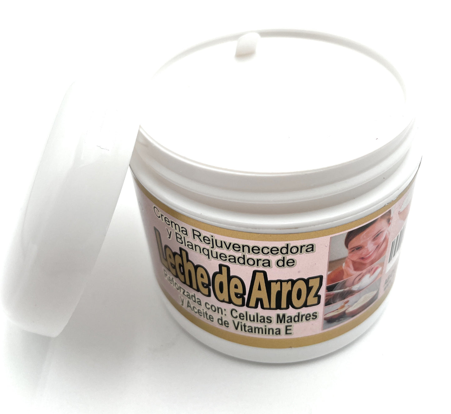 Face Cream - RICE MILK - LECHE DE ARROZ CON CELULAS MADRES Y VITAMINA E